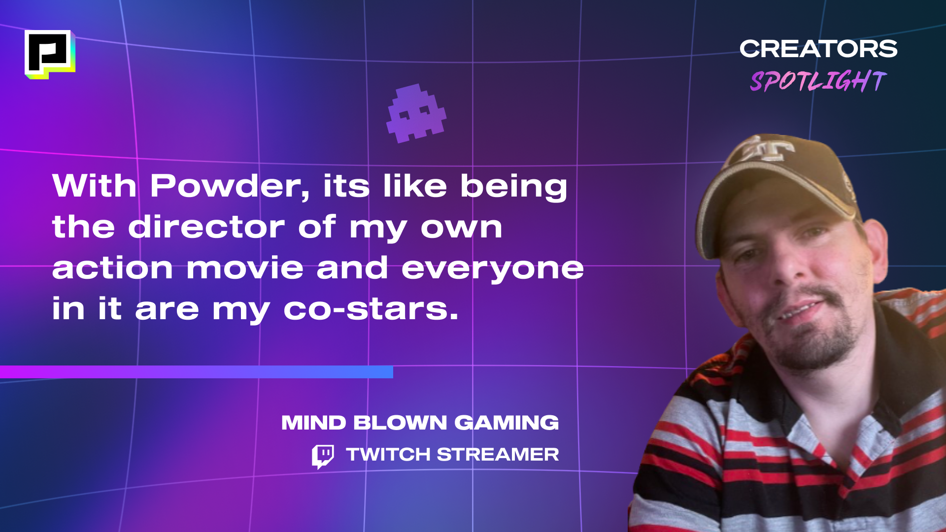 Powder Creator Spotlight: Who Is Streamer Mind Blown Gaming?