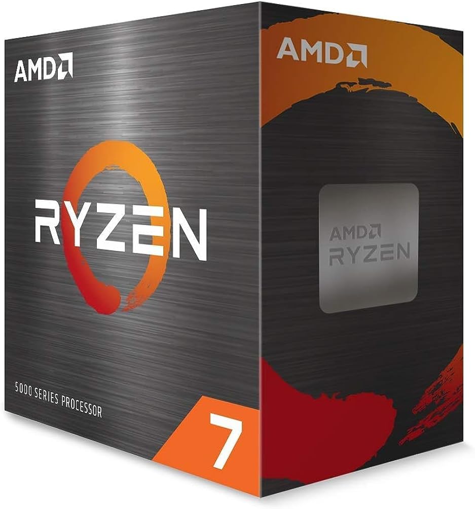 The box for AMD Ryzen 7 processor