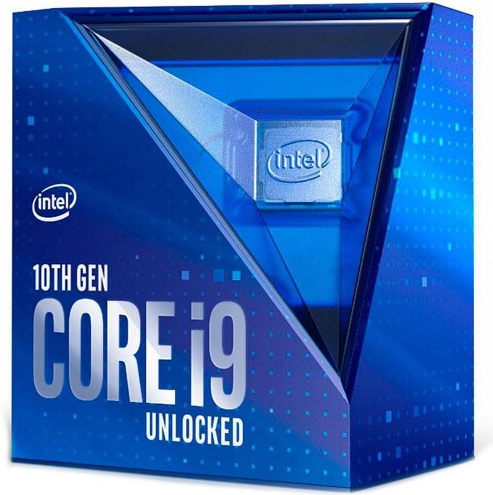 Intel's icon for their 10th Gen Core i9 unlocked processor chip