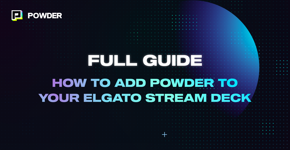 How to add Powder to your Stream Deck: A Comprehensive Guide