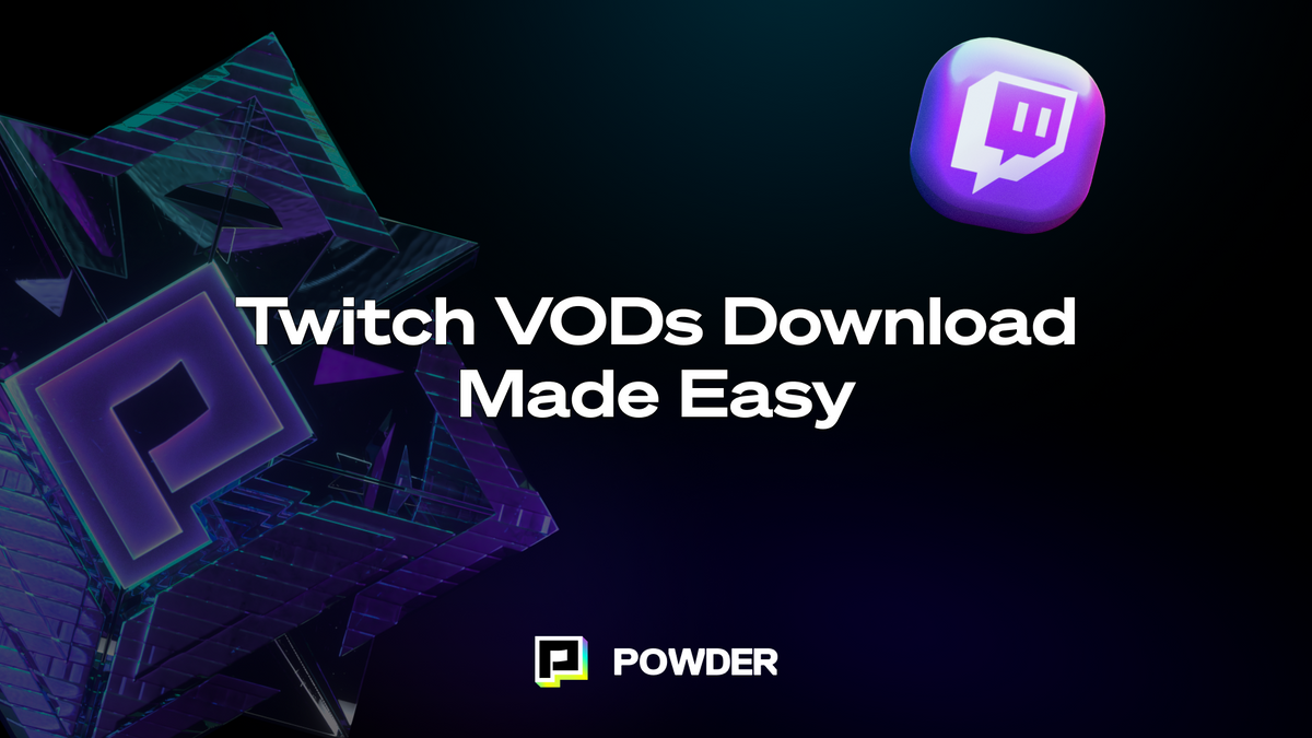 How to Download Twitch VODs (Videos on Demand)