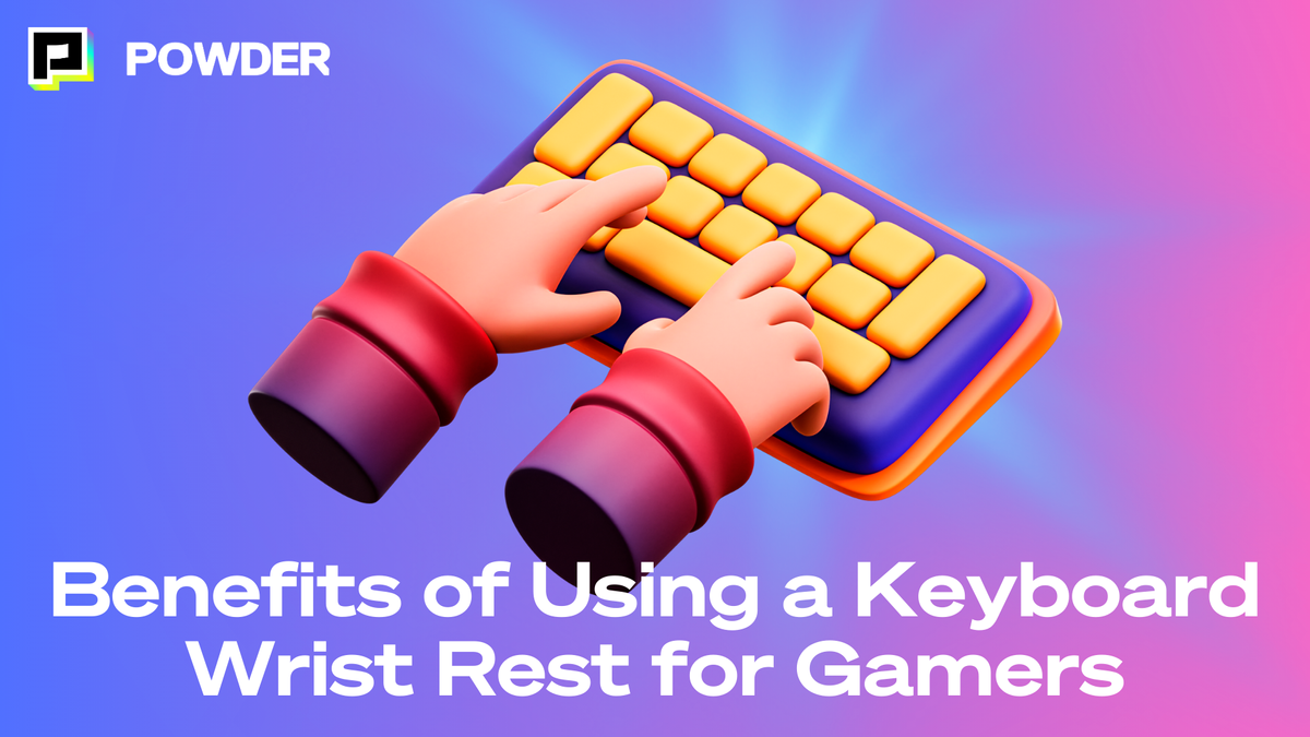 Benefits of Using a Keyboard Wrist Rest for Gamers