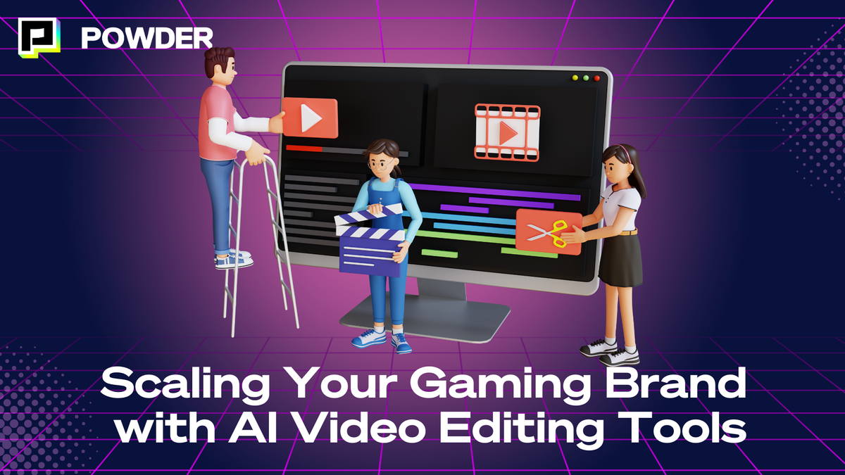 Scaling Your Gaming Brand with AI Video Editing Tools